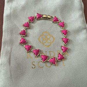 Kendra Scott Bracelet - Gold & Pink